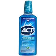 ACT Act Mw Restre Mint Size 18z Act Cool Splash Mint Restoring Anticavity Mouthwash