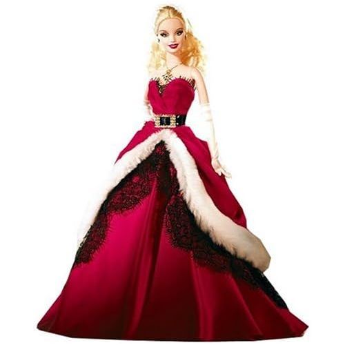 바비 Mattel Barbie 2007 Holiday Collector Doll