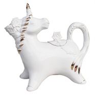 Blue Sky Ceramic Unicorn Teapot, Multicolor