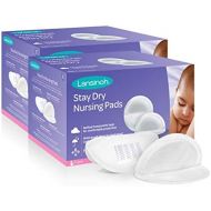 [아마존베스트]Lansinoh Stay Dry Disposable Nursing Pads, 200 Count (2 Packs of 100), Superior Absorbency, Ultra Soft Leak Protection for Breastfeeding, Non-Toxic Milk Pads, Nursing Essentials
