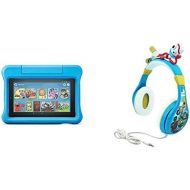 Amazon Fire 7 Kids Edition Tablet (Blue) + Toy Story Headphones (Forky)