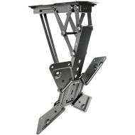 VIVO Electric Motorized Flip Down Pitched Roof Ceiling TV Mount for 23 to 55 Screen (MOUNT-E-FD55)