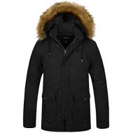 [아마존핫딜][아마존 핫딜] Wantdo Mens Winter Thicken Cotton Parka Jacket Warm Outwear Coat