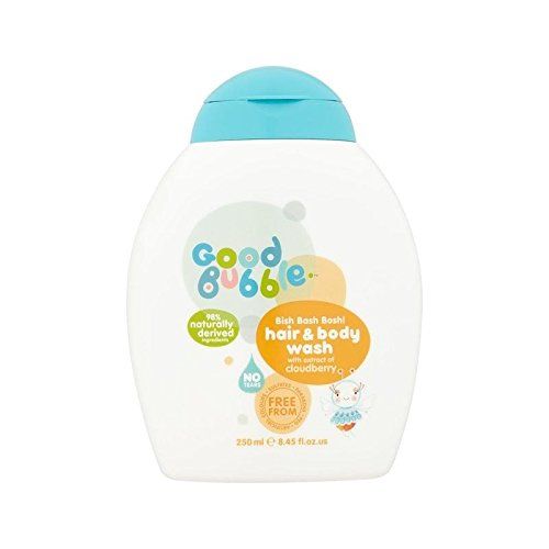  Good Bubble Hair & Body Wash with Cloudberry Extract 250ml - Pack of 4