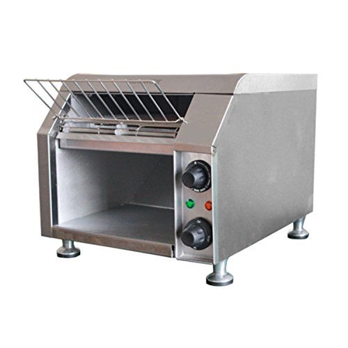  Adcraft Stainless Steel Conveyor Toaster, 13.5 x 14.5 x 19.5 inch - 1 each.