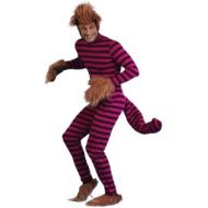 Alice in Wonderland-Cheshire Cat Adult Plus-Size Halloween Costume Size 54 (XXL)