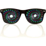 [아마존베스트]Alternative Imagination Spiral Diffraction Glasses - for Raves, Festivals and More