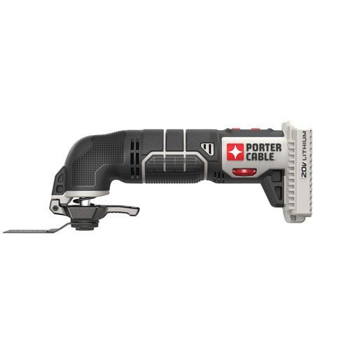  PORTER CABLE PCC710B 20V MAX Lithium Bare Oscillating Tool, 11-Piece
