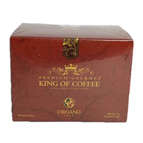  6 Boxes Organo Gold King of Coffee (25 Sachets)