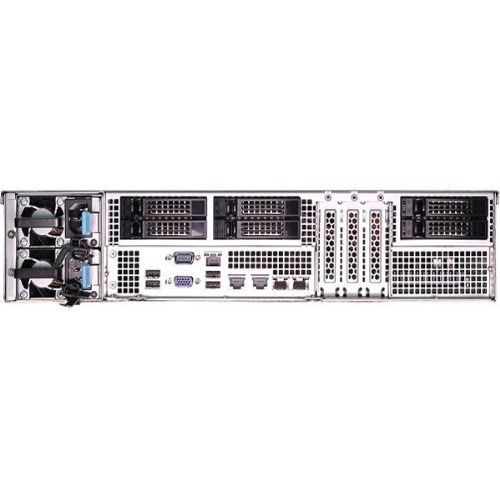  ASRock Dual LGA2011Intel C602DDR3V&2GbE 2U Rackmount Server Barebone System 2U12L6SC-2TS6