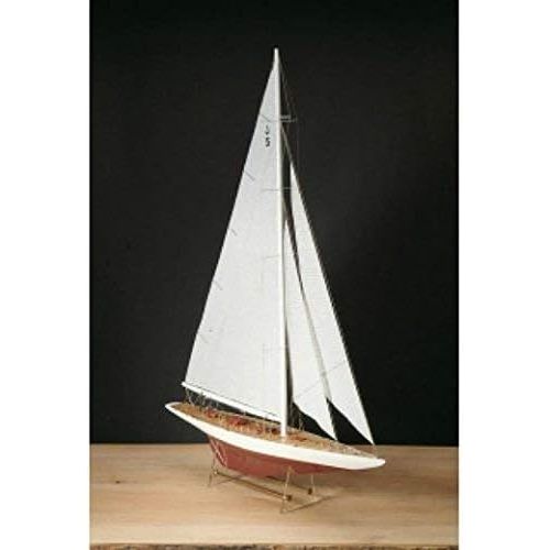  Amati Yacht Rainbow Wooden Ship Model Kit With Tools