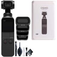 [아마존베스트]DJI Osmo Pocket Gimbal Camera + Osmo Pocket ND Filters Set + Cleaning Kit + Microfiber Cloth & More