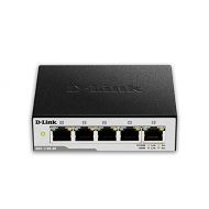 D-Link Ethernet Switch, 5 Port Easy Smart Managed Gigabit Network Internet Desktop (DGS-1100-05)