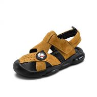 Mubeuo Cute Anti-Skid Leather Closed Toe Kids Boys Sandals for Toddler