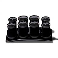 T3 - Volumizing Hot Rollers LUXE | Premium Hair Curler Set for Long Lasting Volume, Body & Shine | Set of 8 - 4 XL (1.75) & 4 Large (1.5”)