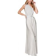 [아마존 핫딜] IWEMEK Women Transformer Evening Long Prom Dress Multi-Way Wrap Convertible Floor Length Wedding Halter Maxi Gown High Elasticity