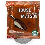 Starbucks House Blend 4 Cup Hotel Coffee 120  Case