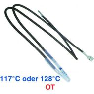 Unbekannt Sicherung Thermo 117/128°C m Kabel OT, passend zu Geraten von:Electrolux Elec...