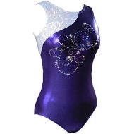 Look-It Activewear Sparkle Majestic Leotard Gymnastics and Dance for girls and women