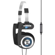 Koss Porta Pro with Microphone & Remote | On-Ear Headphones | Deep Bass | Collapsible Design
