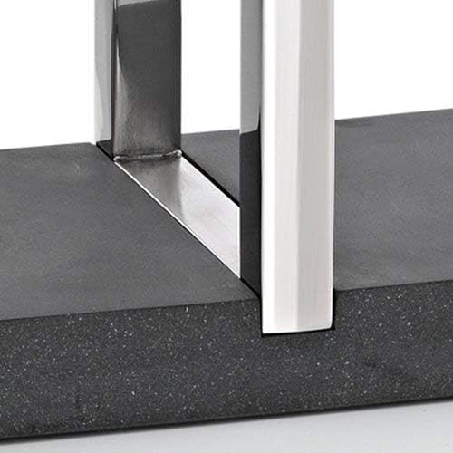  Blomus Floor Standing Towel Rack Stand, Polished Stainless Steel