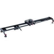 PROAIM Jazz 3ft36inch Auto-Pan Ball Bearing Extra Smooth Slider Delivers Panoramic, Parallax & Straight Shots | 2-Axis Slider for DSLR Video Film Cinema Cameras up to 15kg 33lb (