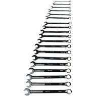 Williams 11015 High Polished Wrench Set, 6-24mm, 19-Piece