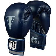 Title Boxing TITLE Big League XXL Training Gloves, Blue, 20 oz