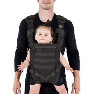 Mens Baby Carrier - Front -for Dads - by Mission Critical - Black