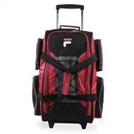 Fila 22 Lightweight Carry On Rolling Duffel Bag, Red, One Size