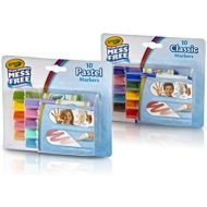 [아마존베스트]Crayola Color Wonder Markers, Mess Free Coloring, Classic & Pastel Colors (20 Count) (2 Pack )