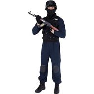 Uniton Club King - S.W.A.T. Style Deluxe Costume Set - Mens XS to Medium Size