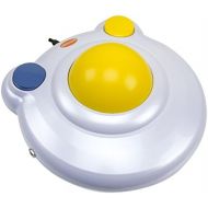 Ablenet BIGtrack 2.0 Trackball - for Users who Lack Fine Motor Skills to Use a Mouse. A Big 3” Trackball With 2 Blue (Left and Right Mouse) Buttons -#12000006