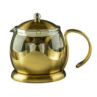 CREATIVE TOPS La Cafetiere Edited Gebuerstetes Gold Le Teapot, 660 ml (1¼ Pints)