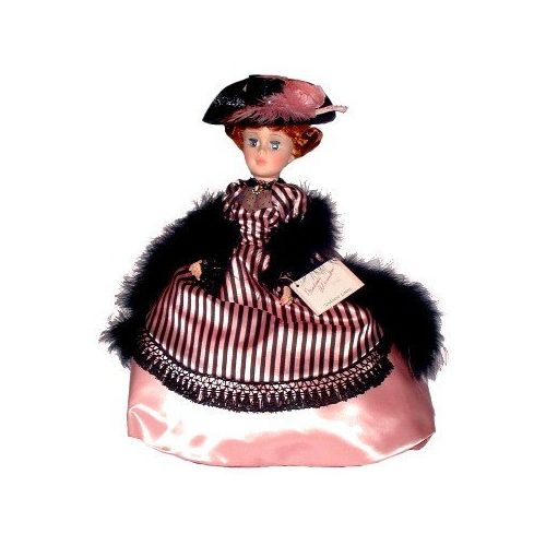 마담 알렉산더 Madame Alexander Toulouse-Lautrec # 2250 Beautiful Pink Striped Dress 21 Inch