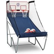 Pop-A-Shot Official Home Dual Shot Basketball Arcade Game  10 Individual Games  Durable Construction  Near 100% Scoring Accuracy  Multiple Height Settings  Large LED Scoring S
