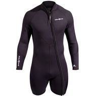Neo-Sport NeoSport Mens Premium Neoprene 3mm Waterman Wetsuit Jacket