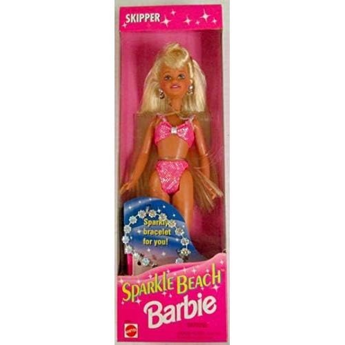 바비 Barbie Sparkle Beach SKIPPER Doll (1995)