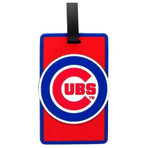  aminco Chicago Cubs - MLB Soft Luggage Bag Tag,One Size