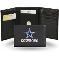 Rico Industries NFL Unisex-Adult Embossed Leather Trifold Wallet