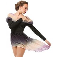 Alexandra Collection Womens Belle Long Sleeve Skirted Lyrical Dress Dance Costume