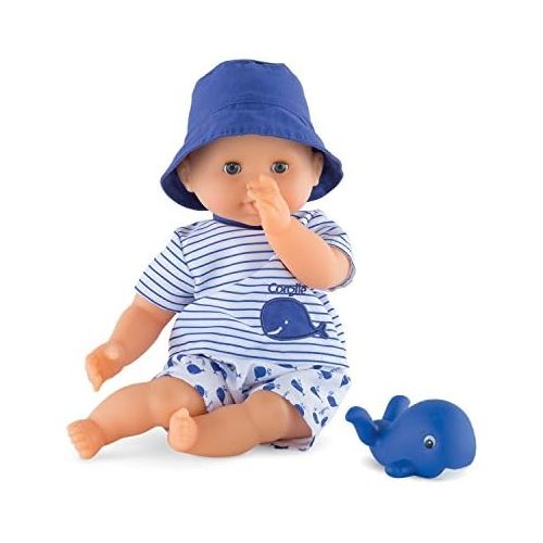  Corolle Mon Premier Poupon Bebe Bath Boy Toy Baby Doll, Blue