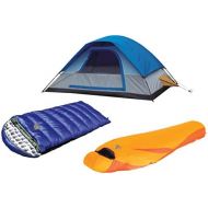 Alpinizmo Magadi 5 Tent + Kodiak (-15F) and Latitude 0F Sleeping Bags Combo Set