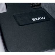 BMW Genuine Black Floor Mats for E39 - 5 SERIES ALL MODELS SEDAN & TOURING (1995 - 2003), set of Four