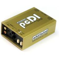 Whirlwind pcDI Direct Box for Interfacing Outputs CD Players, Sound Cards, iPod MP3 Players