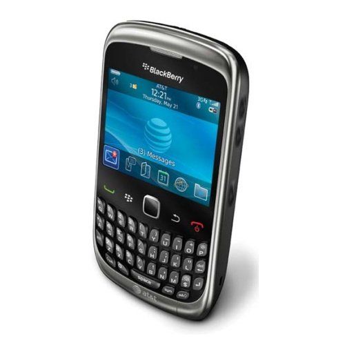 블랙베리 NEW AT&T BlackBerry Curve 3G 9300 No Contract GSM Global Camera RIM Smartphone