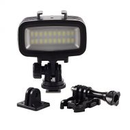 Foto4easy 40m 130ft Waterproof Underwater Diving LED Night Light With Mount for GoPro Hero 3 4