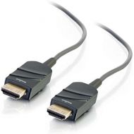 C2G 41372 High Speed HDMI Active Optical Cable (AOC) Plenum, CMP Rated, Grey (75 Feet, 22.86 Meters)