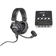 Audio-Technica Audio Technica BPHS1 Over-Ear Broadcast Headphones Headset w Mic+Headphone Amp