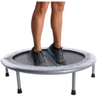 Stamina 36-Inch Folding Trampoline | Quiet and Safe Bounce | Access to Free Online Workouts Included | Supports Up to 250 Pounds
